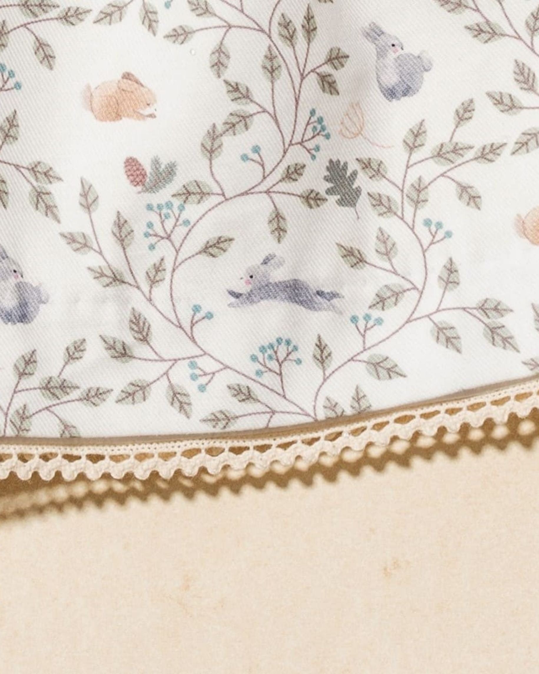 Faldón Pau invierno conejitos