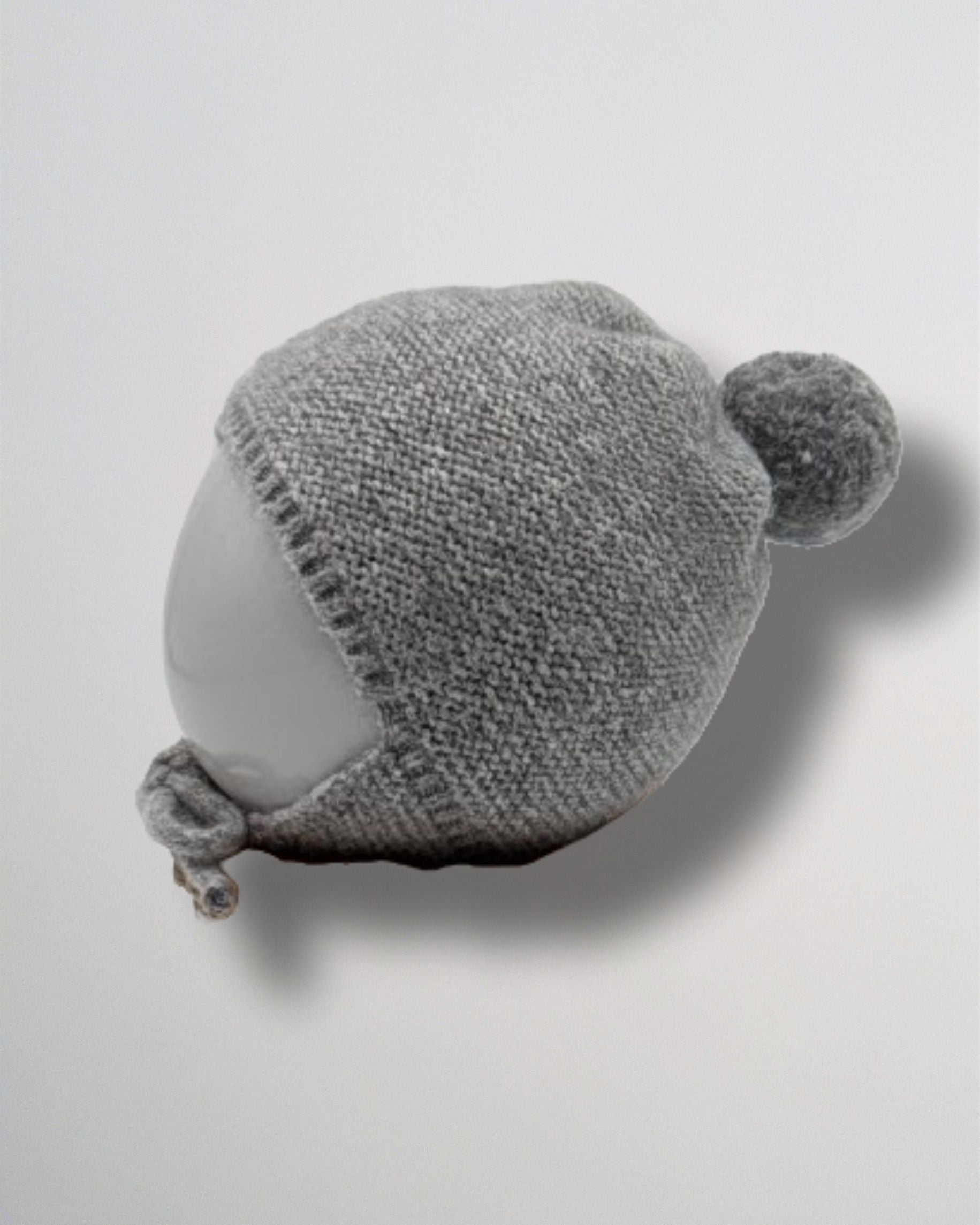 Gorro aviador gris