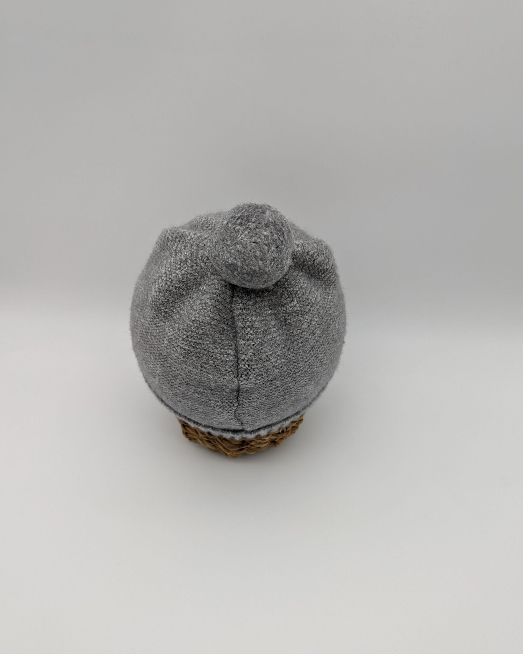 Gorro casquete gris